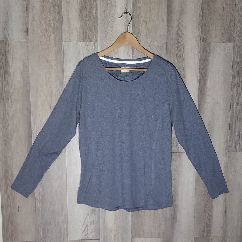Ridgecut Toughwear Womens L Lightweight Wicking Long Sleeve Tee Outdoor Stretch